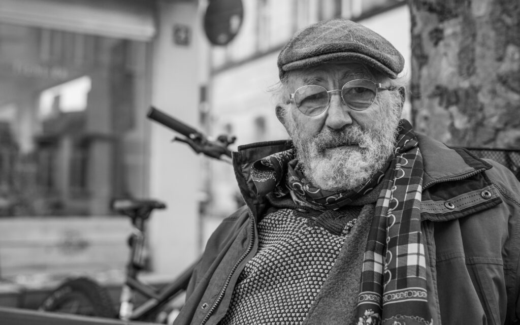 Roland - obdachlos in Bayreuth